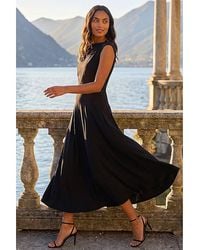 Roman - Roman Fit & Flare Midi Dress - Lyst