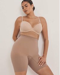 Spanx - Everyday Seamless Short Cafeaulait - Lyst