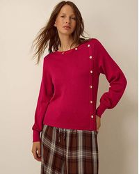 Monsoon - Beryl Button Jumper - Lyst