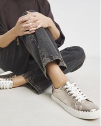 JD Williams - Scalloped Edge Lace Up Trainer Wide Fit - Lyst
