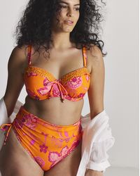 Figleaves - Foldover Bikini Bottoms - Lyst