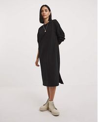 Simply Be - Midi Sweatshirt Dress - Lyst