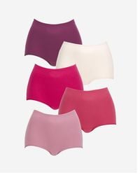 Pretty Secrets - 5 Pack Comfort Shorts - Lyst