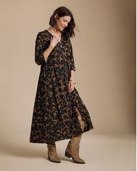 Julipa - Button Down Jersey Midi Dress - Lyst