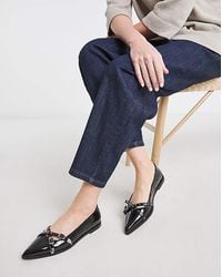 Simply Be - Point Buckle Ballerina Extra Wide - Lyst