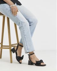 Simply Be - Side Bow Heels Wide Fit - Lyst