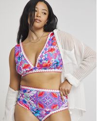 Figleaves - Frida High Waist Bikini Brief - Lyst
