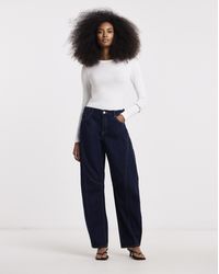 Simply Be - Authentic Tapered Leg Jeans - Lyst