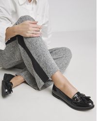 Simply Be - Low Cut Tassel Loafer Wide - Lyst