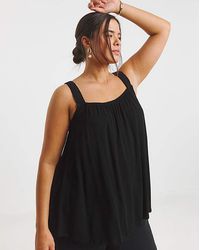 Simply Be - Crinkle Cami - Lyst
