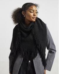 Simply Be - Fringe Detail Wrap Scarf - Lyst