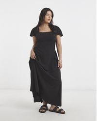 Simply Be - Waist Detail Dress - Lyst