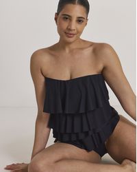 MAGISCULPT - Bandeau Ruffle Swimsuit - Lyst