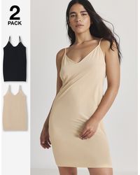Pretty Secrets - 2Pk Midi Full Slips - Lyst