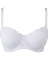 Pretty Secrets - Ivy Lace Basic Balcony Bra - Lyst