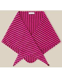 Monsoon - Safi Stripe Triangle Scarf - Lyst