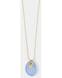 Accessorize - Long Resin Pendant Necklace - Lyst