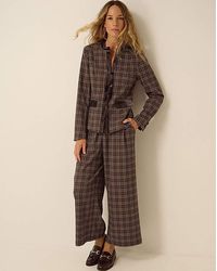 Monsoon - Gracie Check Print Jacket - Lyst