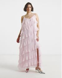 Vila - Strap Ankle Dress - Lyst