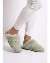 Just Sheepskin|Totes - Just Sheepskin Ladies Duchess Slippers - Lyst