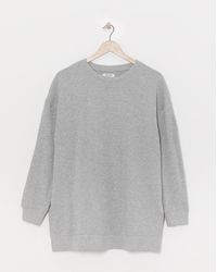 Simply Be - Side Split Sweatshirt Tunic - Lyst