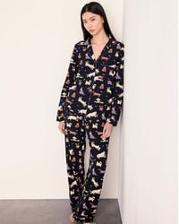 Chelsea Peers - Classic Long Button Up Set - Lyst