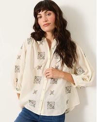 FatFace - Ellen Emb Blouse - Lyst