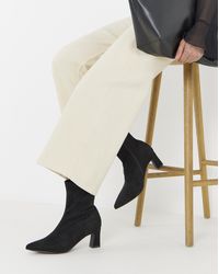 JD Williams - Pointed Toe Heeled Sock Boot Eee Fit - Lyst