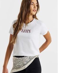 Levi's - The Perfect Tee Stud Logo - Lyst