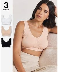 Pretty Secrets - 3 Pack Comfort Tops - Lyst