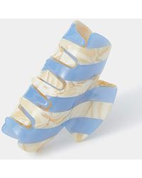Accessorize - Stripe Marble Claw Clip - Lyst