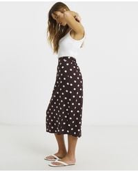 Simply Be - Spot Midaxi Skirt - Lyst