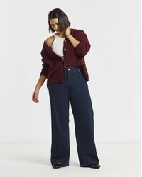 Simply Be - 24/7 Wide Leg Jeans - Lyst