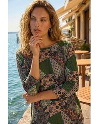 Roman - Roman Floral Patchwork Stretch Top - Lyst