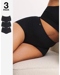 Sloggi - 3Pk Microfibre Maxi Knicker - Lyst
