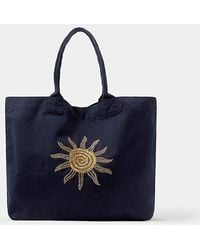 Accessorize - Sun Embellished Shopper Bag - Lyst
