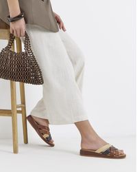 JD Williams - Multi Tubular Mule Sandals Wide - Lyst