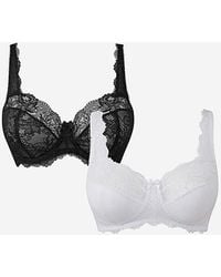 Pretty Secrets - 2Pack Ella Lace Full Cup Bra - Lyst