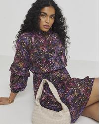 Joanna Hope - Foil Print Dress - Lyst