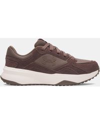 Under Armour - Edge Suede Trainers - Lyst