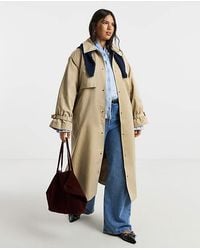 Simply Be - Premium Maxi Trench Coat - Lyst