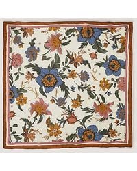 Monsoon - Princella Floral Silk Scarf - Lyst