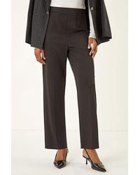 Roman - Roman Straight Leg Ponte Stretch Trouser - Lyst