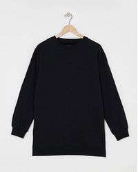 Simply Be - Basic Longline Sweatshirt Tunic - Lyst