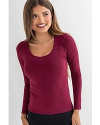Pour Moi - Thermal Long Sleeve Top - Lyst