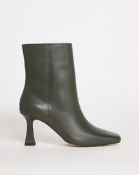 JD Williams - Leather Square Toe Boot E Fit - Lyst