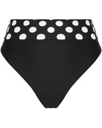 Figleaves - Tailor Fold Bikini Bottom - Lyst
