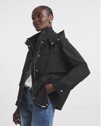 Simply Be - Short Storm Flap Parka - Lyst