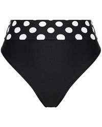Figleaves - Tailor Fold Bikini Bottom - Lyst