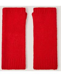 Monsoon - Yvie Knitted Wrist Warmers - Lyst